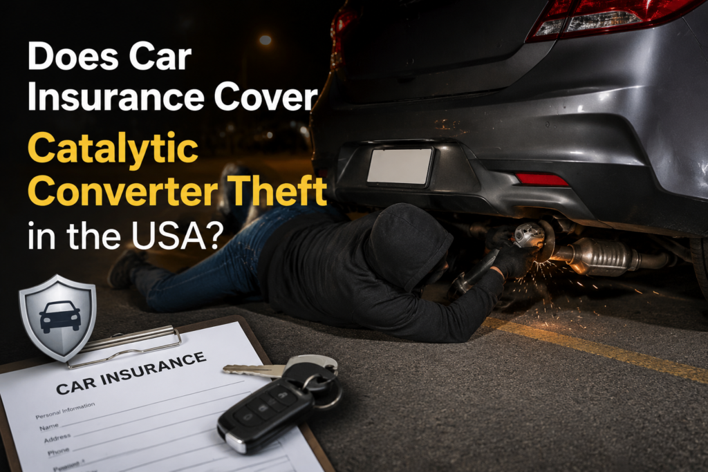 Does Car Insurance Cover Catalytic Converter Theft in the USA? (2026 Guide) 1 ChatGPT Image Jun 10 2026 01 07 54 PM