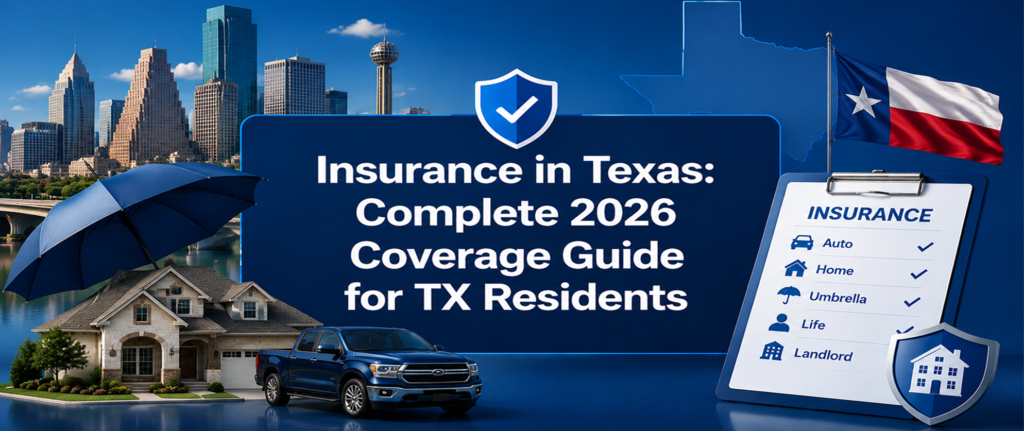 Texas Insurance: Auto, Home, Life, Landlord & Umbrella Quotes (2026) | QuoteJoy 1 Insurance in Texas